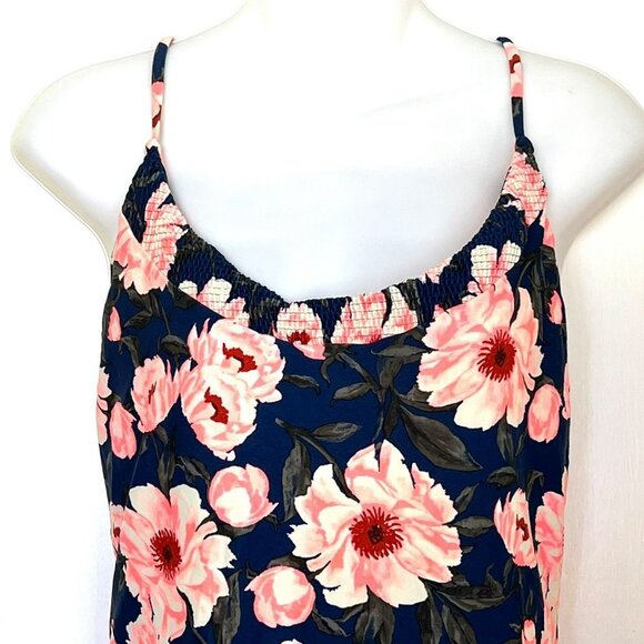 TORI PRAVER SIZE XL 12+ NAVY BLUE FLORAL ONE PIECE SWIM SUIT - Picture 5 of 12